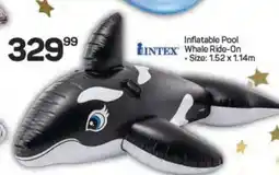 Pick n Pay Intex Inflatable Pool Whale Ride-On offer