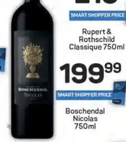 Pick n Pay Boschendal Nicolas 750ml offer