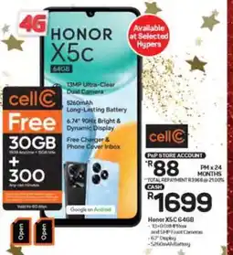 Pick n Pay Hypermarket Honor X5C 64GB offer