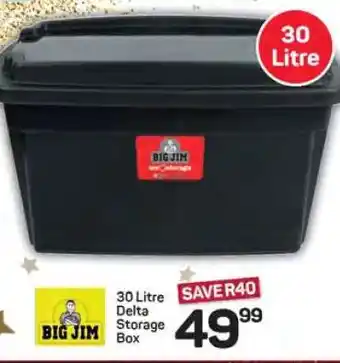 Pick n Pay Hypermarket 30 Litre Delta Storage Box offer