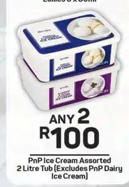 Pick n Pay PnP Ice Cream Assorted 2 Litre Tub offer