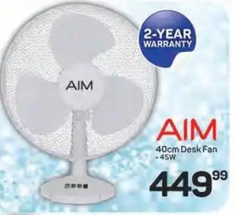 Pick n Pay Hypermarket AIM 40cm Desk Fan offer