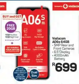 Pick n Pay Vodacom A06s 64GB offer