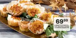 Pick n Pay PnP Bacon & Cheese Crustless Quiche 9s offer