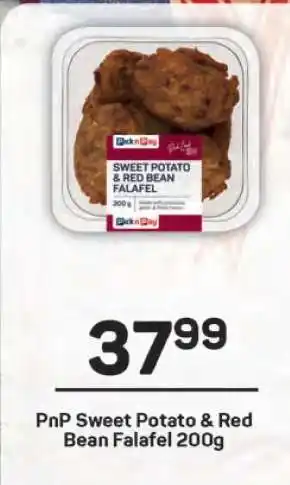 Pick n Pay PnP Sweet Potato & Red Bean Falafel 200g offer