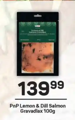 Pick n Pay PnP Lemon & Dill Salmon Gravadlax 100g offer