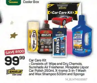 Pick n Pay Car Care Kit offer