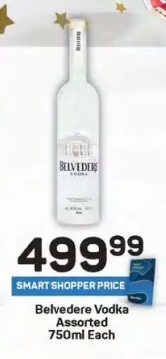 Pick n Pay Belvedere Vodka Assorted 750ml Each offer