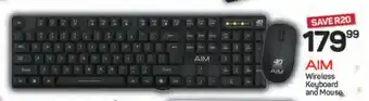 Pick n Pay AIM Wireless Keyboard and Mouse offer