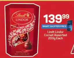 Pick n Pay Lindt Lindor Cornet Assorted 200g Each offer