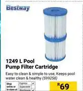 Builders Warehouse Bestway 1249Ltr Pool Pump Filter Cartridge offer