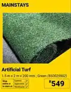 Builders Warehouse Mainstays Artificial Turf 850025902-1.5m X 2m X 200mm offer