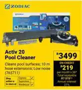 Builders Warehouse Zodiac Activ 20 Pool Cleaner 765711 offer