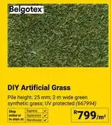 Builders Warehouse Belgotex DIY Artificial Grass-Per m² offer