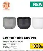 Builders Warehouse 230mm Round Nora Pot 850031795002-Each offer