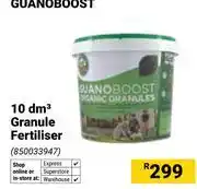 Builders Warehouse Guanoboost 10 dm3 Granule Fertiliser (850033947) offer