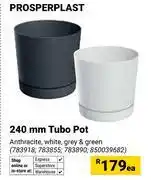 Builders Warehouse Prosperplast 240mm Tubo Pot -Each offer