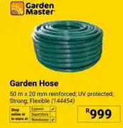 Builders Warehouse Garden Master Garden Hose 50m x 20mm (144454) offer