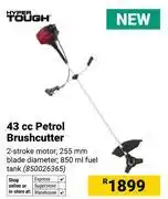 Builders Warehouse Hyper Tough 43cc Petrol Brush Cutter (850026365) offer