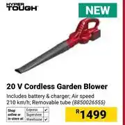 Builders Warehouse Hyper Tough 20V Cordless Garden Blower (8850026555) offer