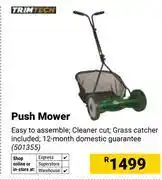 Builders Warehouse Trimtech Push Mower 501355 offer