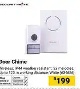 Builders Warehouse Securitymate Wireless Door Chime 634656 offer