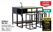 Builders Warehouse Outdoor Bar Set 850035827 offer