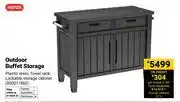 Builders Warehouse Keter Outdoor Buffet Storage 850011860 offer