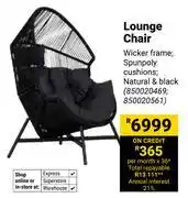 Builders Warehouse Lounge Chair (850020469,850020561) offer