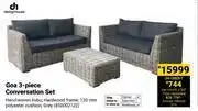 Builders Warehouse Design House Goa 3 Piece Conversation Set (850002122) offer