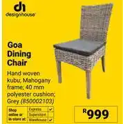 Builders Warehouse Design House Goa Dining Chair (850002103) offer