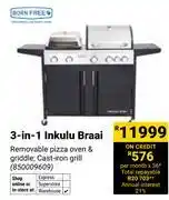 Builders Warehouse Born Free 3 In 1 Inkulu Braai (850009609) offer