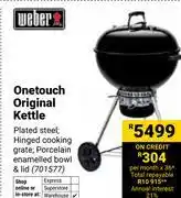 Builders Warehouse Weber Onetouch Original Kettle 701577 offer