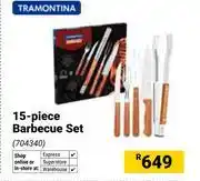 Builders Warehouse Tramontina 15-Piece Barbecue Set 704340 offer