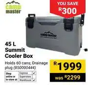 Builders Warehouse Camp Master 45Ltr Summit Cooler Box 850000444 offer