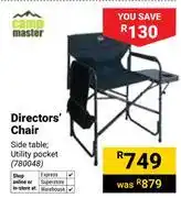 Builders Warehouse Camp Master Director's Chair 780048 offer