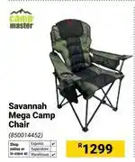 Builders Warehouse Camp Master Savannah Mega Camp Chair 850014452 offer