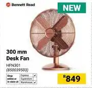 Builders Warehouse Bennett Read 300mm Desk Fan HFN301 offer