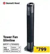 Builders Warehouse Bennett Read Tower Fan (Slimline) BRTF1 offer