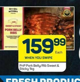 Pick n Pay Pnp pork ribs offer