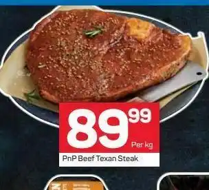 Pick n Pay Beef texan steak offer