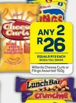 Pick n Pay Willards cheese curls 2 offer