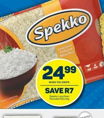Pick n Pay Spekko long grain rice offer