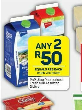 Pick n Pay Pnp milk 2 offer