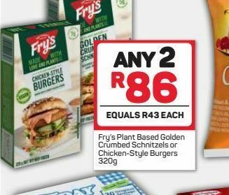 Pick n Pay Fry's burgers 2 offer