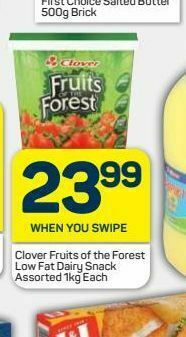 Pick n Pay Clover dairy snack offer