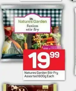 Pick n Pay Nature's garden frozen mixed vegetables offer