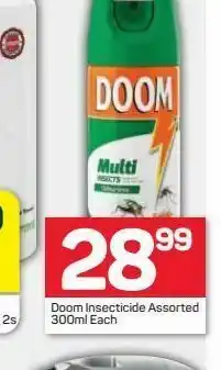 Pick n Pay Doom insecticide offer