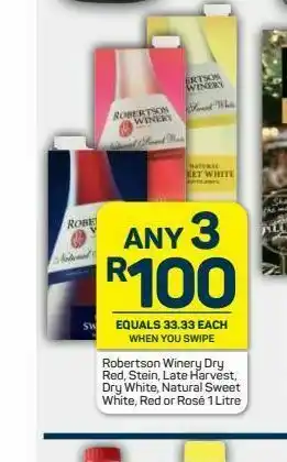 Pick n Pay Robertson winery wines 3 offer