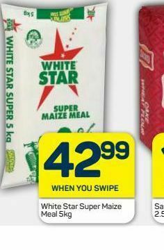 Pick n Pay White star maize meal offer